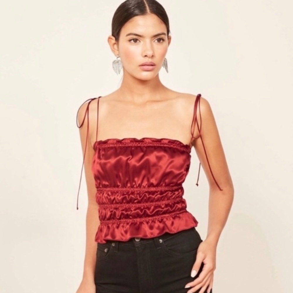 Reformation Viviana Top - Size Small NWOT